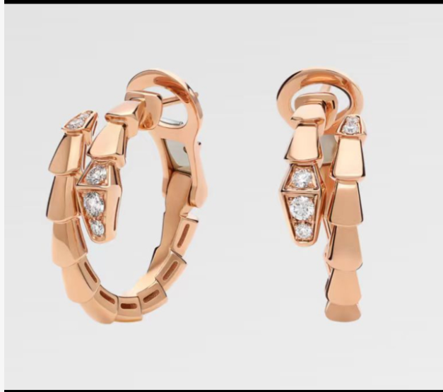 [Stellar Jewelry]SERPENTI EARRINGS DIAMOND