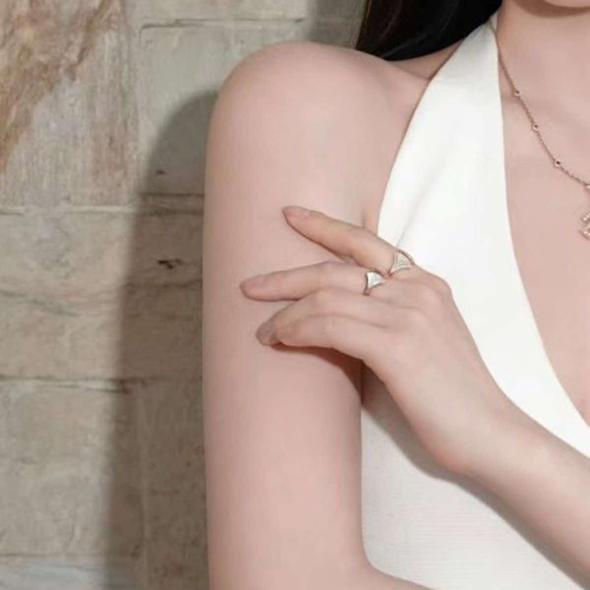 [Stellar Jewelry]BVLGARI Double Fan Open-Faced Ring