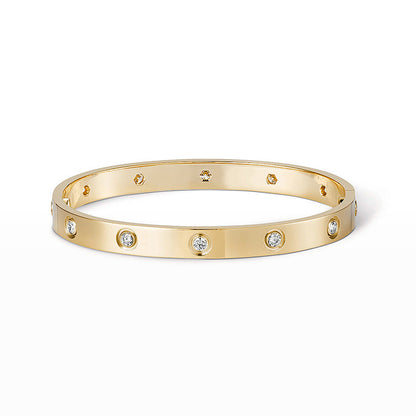 [Stellar Jewelry]LOVE BRACELET 6.1MM 10 DIAMONDS