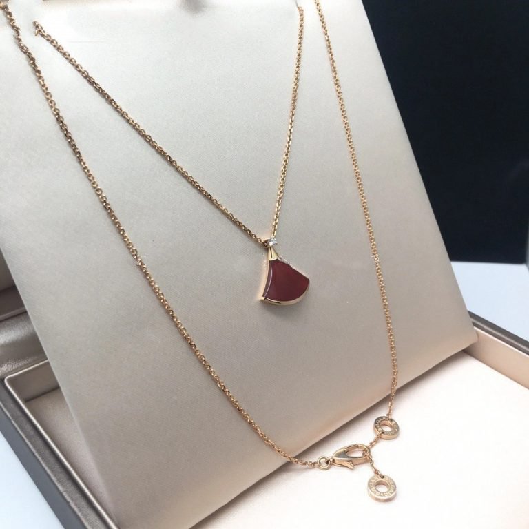 [Stellar Jewelry]DREAM NECKLACE CARNELIAN 1 DIAMOND