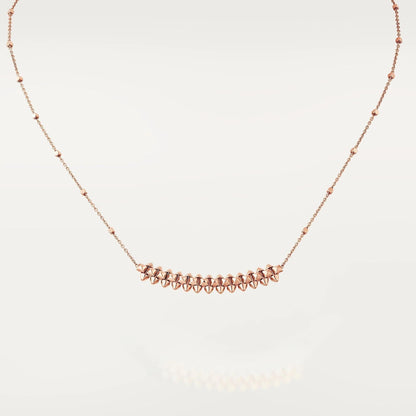 [Stellar Jewelry]CLASH PINK GOLD NECKLACE