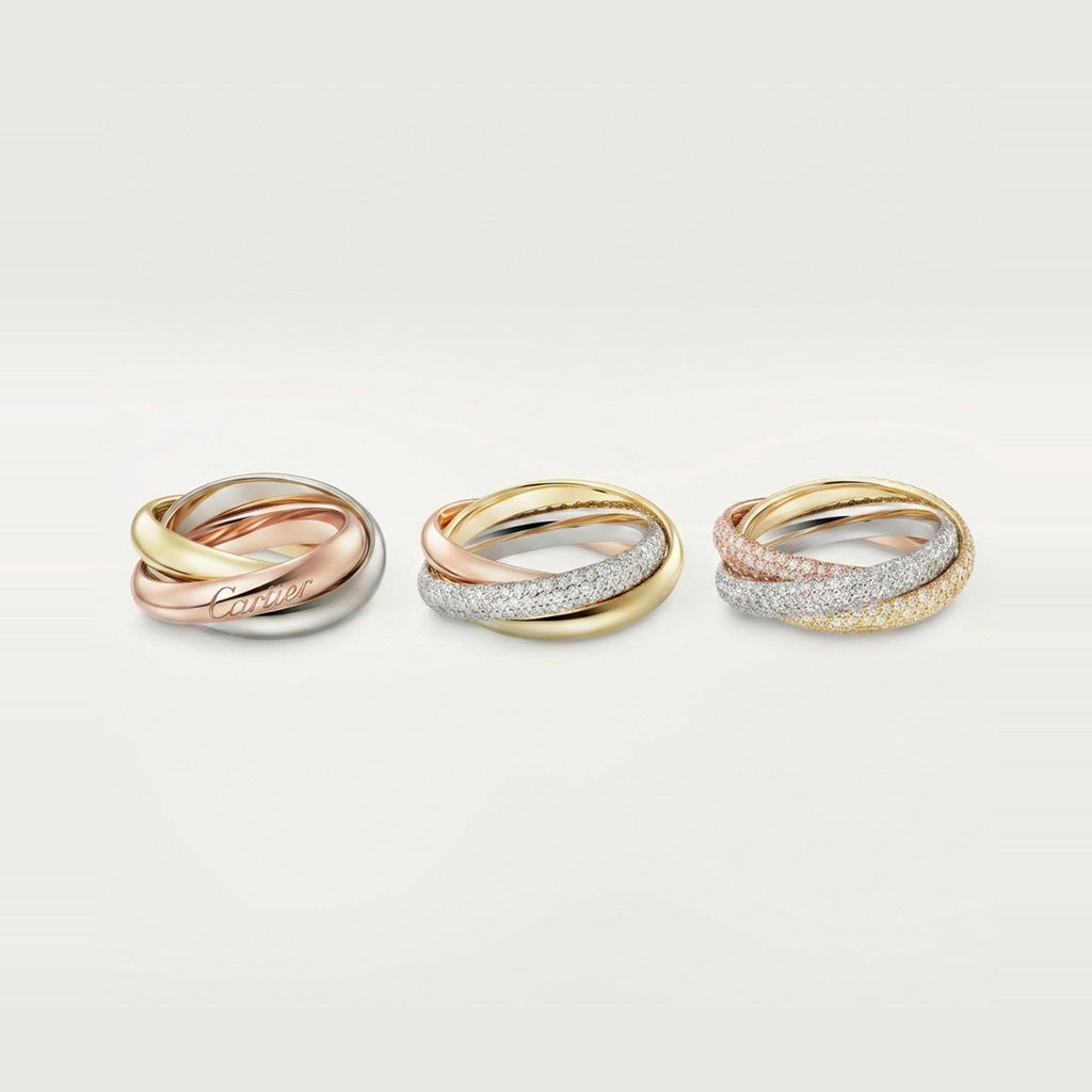 [Stellar Jewelry]TRINITY 3.2MM RING COLLECTION