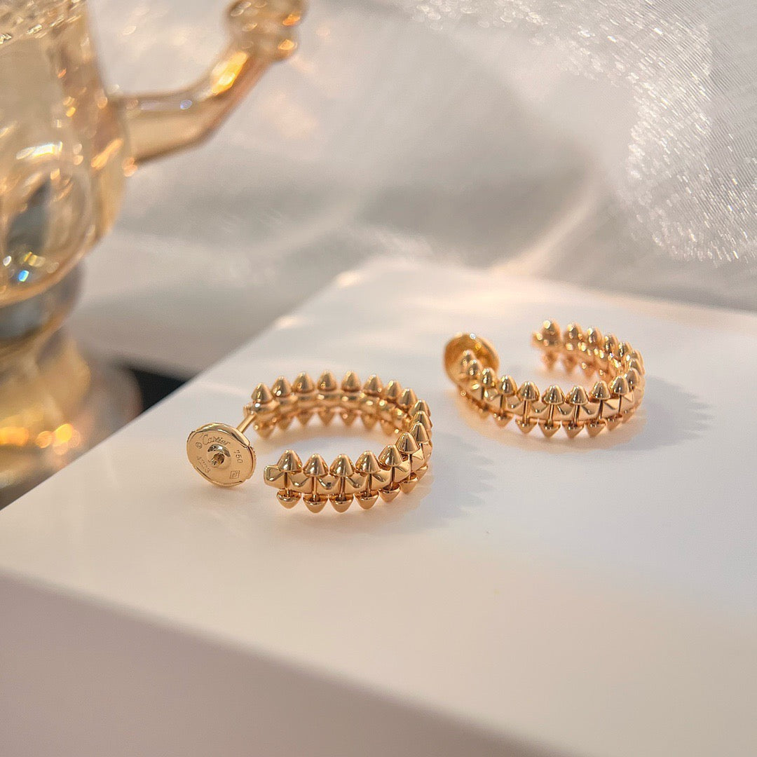 [Stellar Jewelry]CLASH SMALL HOOP EARRINGS