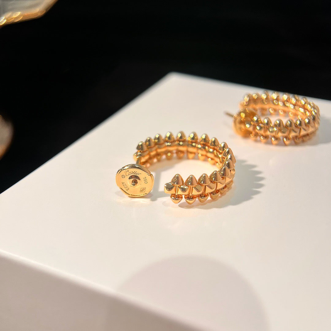 [Stellar Jewelry]CLASH SMALL HOOP EARRINGS