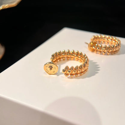 [Stellar Jewelry]CLASH SMALL HOOP EARRINGS