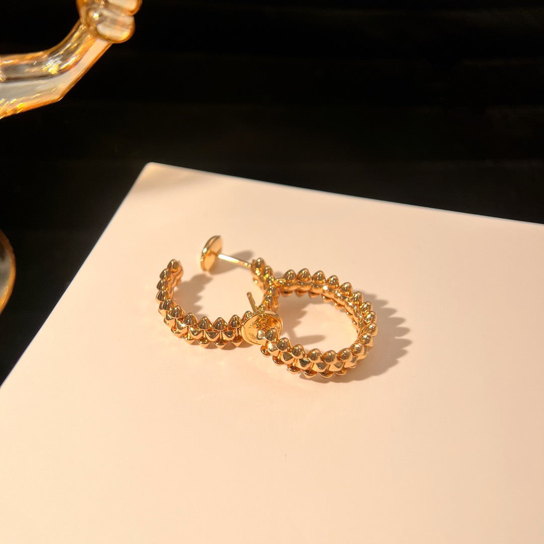 [Stellar Jewelry]CLASH SMALL HOOP EARRINGS