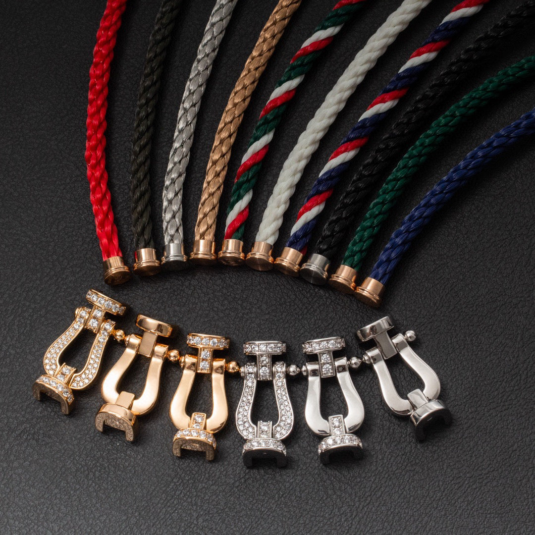 [Stellar Jewelry]FORCE LARGE HORSESHOE NO DIAMOND BRACELET GOLD