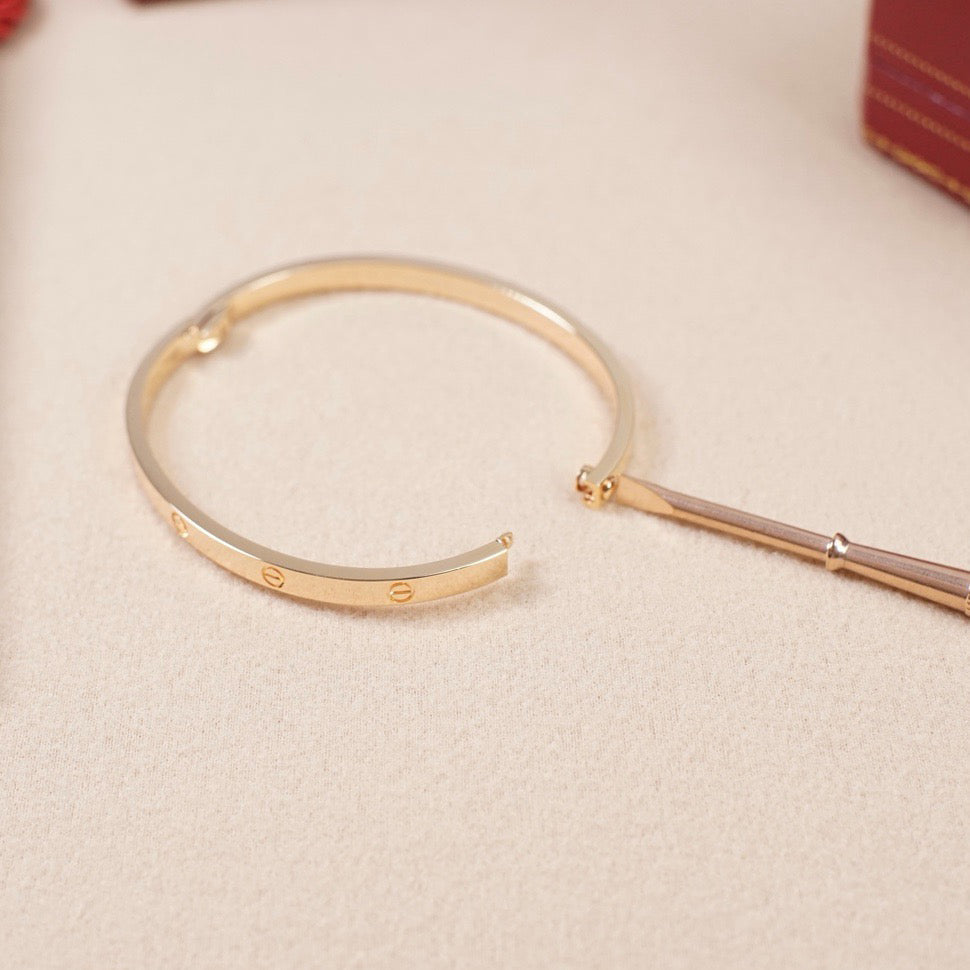 [Stellar Jewelry]LOVE BRACELET 3.65MM NO DIAMONDS