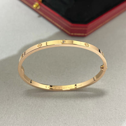 [Stellar Jewelry]LOVE BRACELET 3.65MM 6 DIAMONDS
