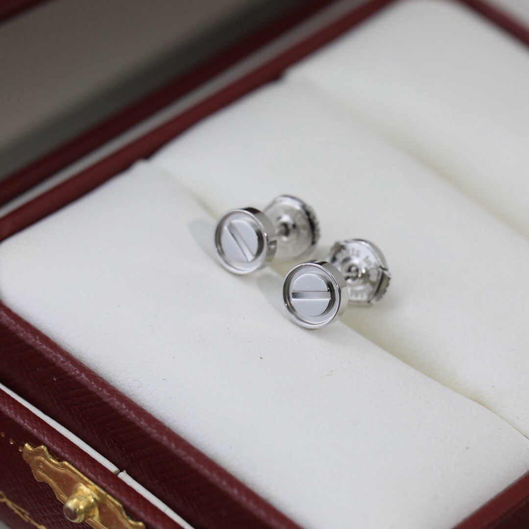 [Stellar Jewelry]LOVE EARRINGS 7.2MM