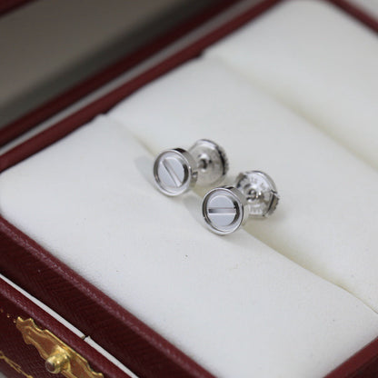 [Stellar Jewelry]LOVE EARRINGS 7.2MM
