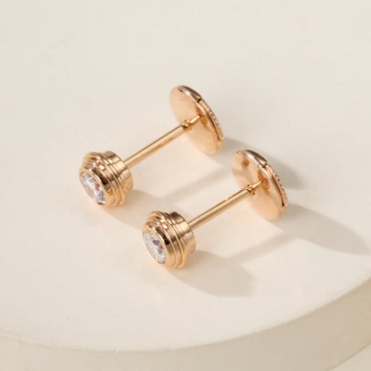 [Stellar Jewelry]DAMOUR DIAMOND EARRINGS