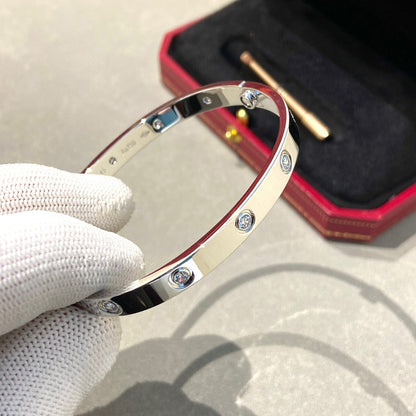 [Stellar Jewelry]LOVE BRACELET 6.1MM 10 DIAMONDS
