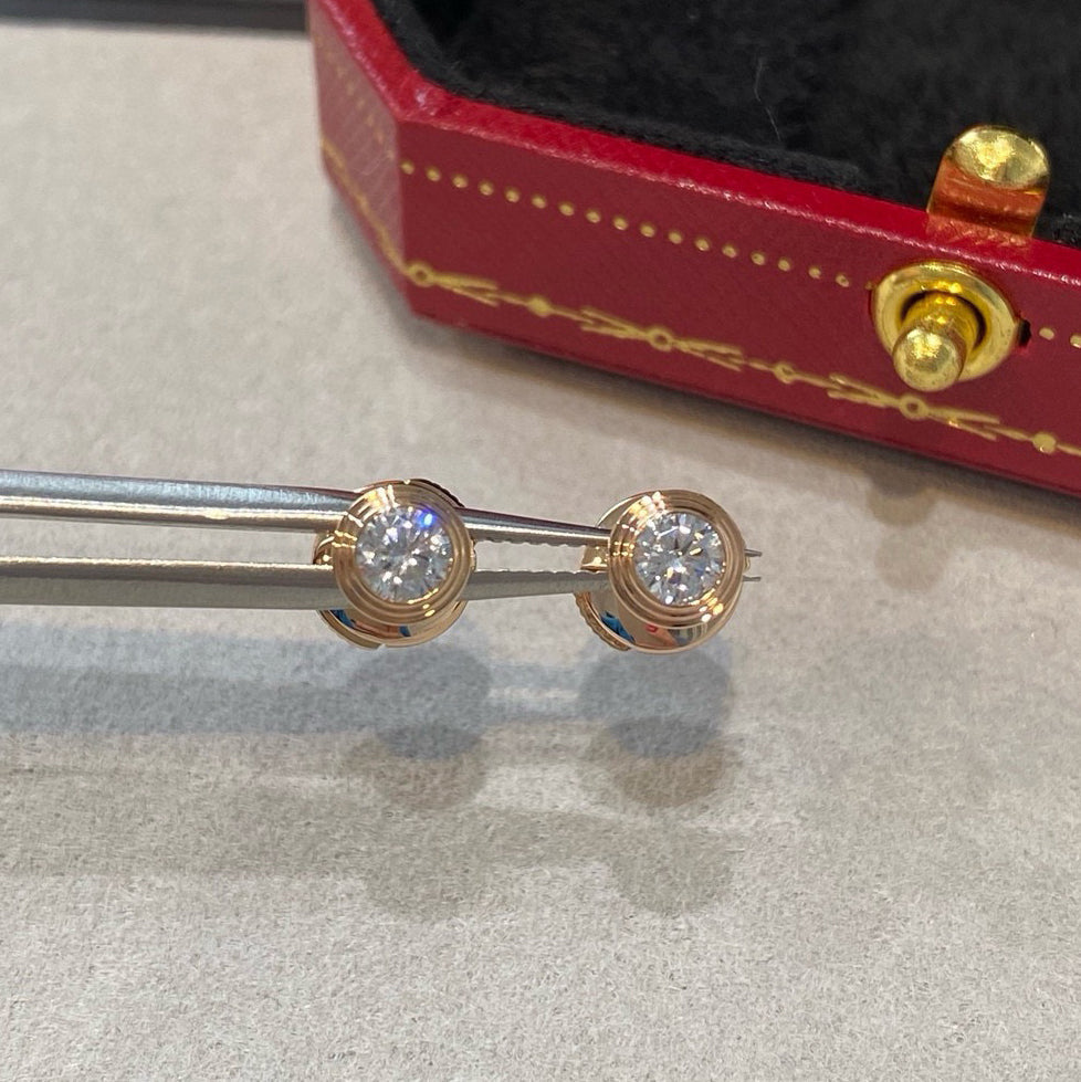 [Stellar Jewelry]DAMOUR DIAMOND EARRINGS