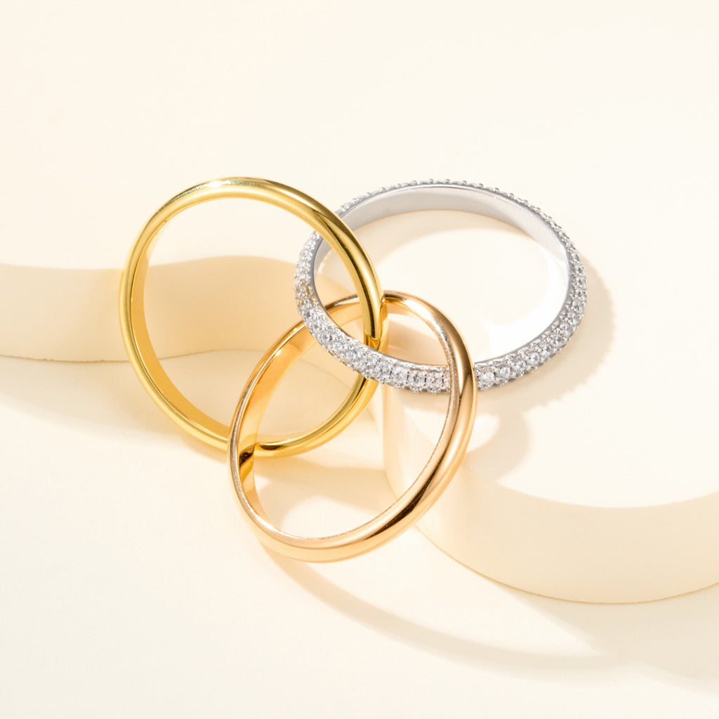 [Stellar Jewelry]TRINITY 2.5MM RING COLLECTION