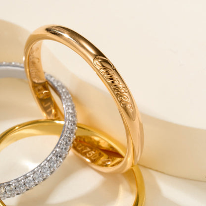 [Stellar Jewelry]TRINITY 2.5MM RING COLLECTION