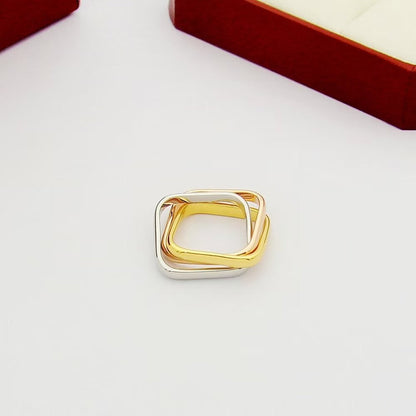 [Stellar Jewelry]TRINITY 3.5MM CUSHION RING COLLECTION