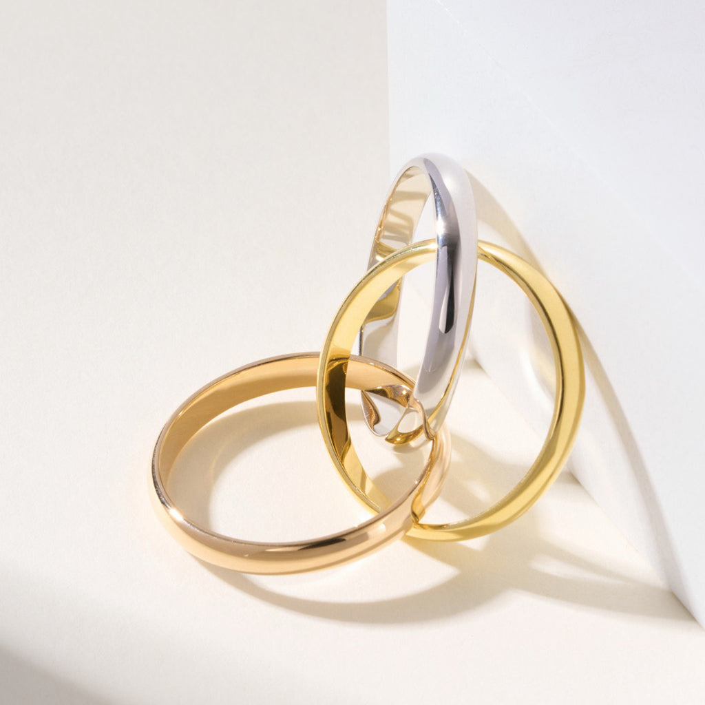 [Stellar Jewelry]TRINITY 2.5MM RING COLLECTION