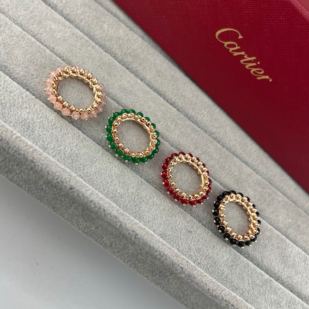 [Stellar Jewelry]CLASH 7.9MM AGATE CHALCEDONY RING