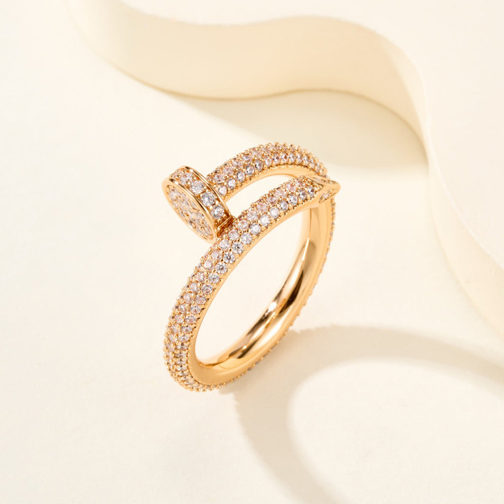 [Stellar Jewelry]JUSTE RING 2.6MM FULL DIAMOND