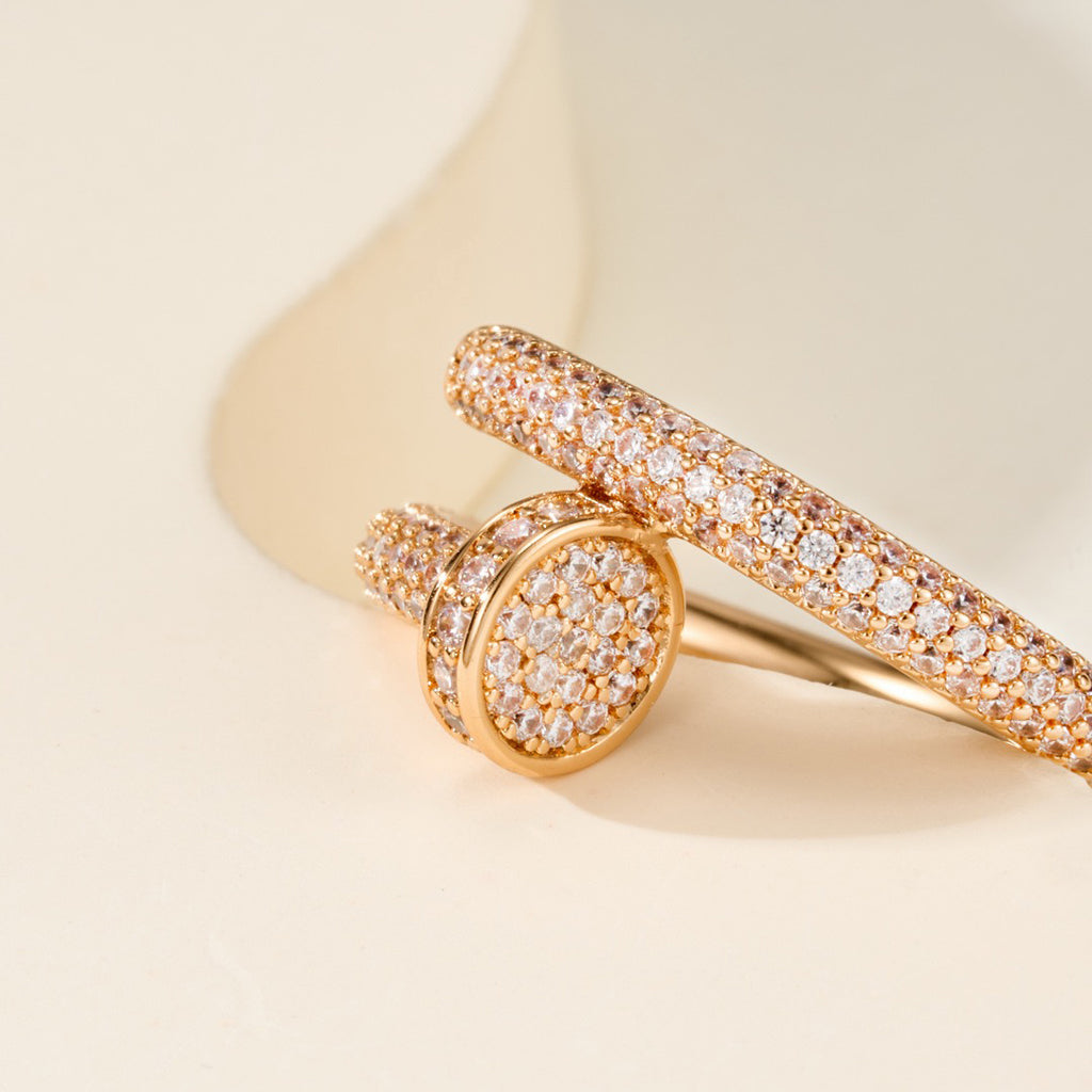 [Stellar Jewelry]JUSTE RING 2.6MM FULL DIAMOND