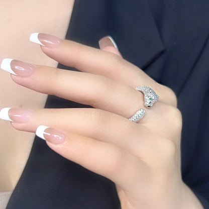 [Stellar Jewelry]PANTHERE FULL DIAMOND SMALL RING