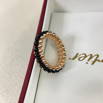 [Stellar Jewelry]CLASH 7.9MM AGATE CHALCEDONY RING