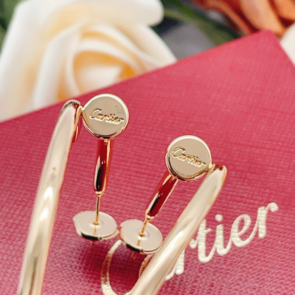 [Stellar Jewelry]JUSTE NO DIAMOND LARGE EARRINGS