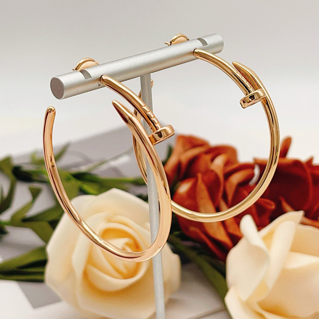 [Stellar Jewelry]JUSTE NO DIAMOND LARGE EARRINGS