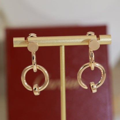 [Stellar Jewelry]JUSTE NO DIAMOND DOUBLE EARRINGS