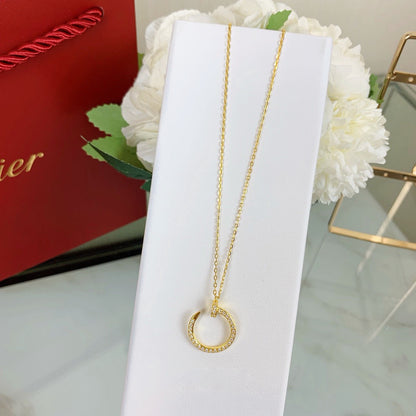 [Stellar Jewelry]JUSTE NECKLACE FULL DIAMOND