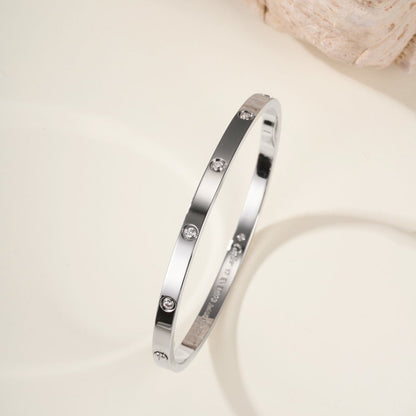 [Stellar Jewelry]LOVE BRACELET 3.65MM 10 DIAMONDS