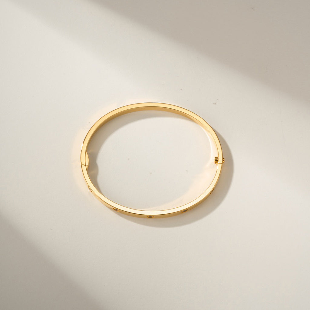 [Stellar Jewelry]LOVE BRACELET 3.65MM 10 DIAMONDS