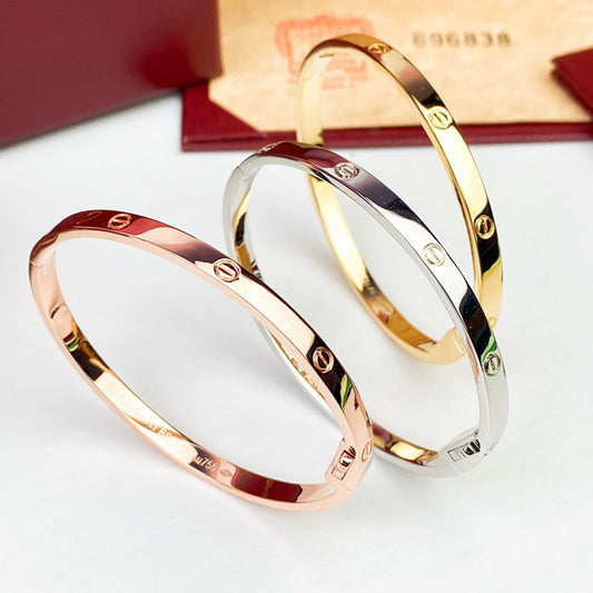 [Stellar Jewelry]LOVE BRACELET 3.65MM NO DIAMONDS
