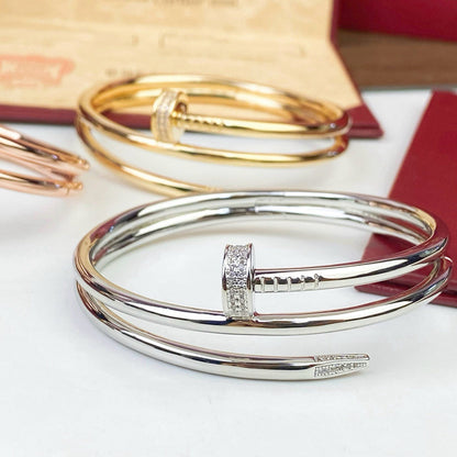 [Stellar Jewelry]JUSTE BRACELET 3.5MM DOUBLE ROW DIAMOND