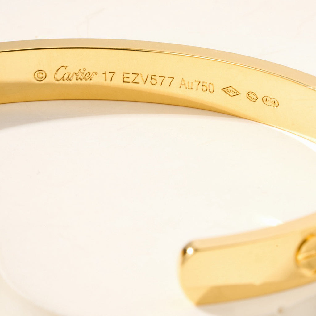 [Stellar Jewelry]LOVE BRACELET 6.1MM OPEN CUFF