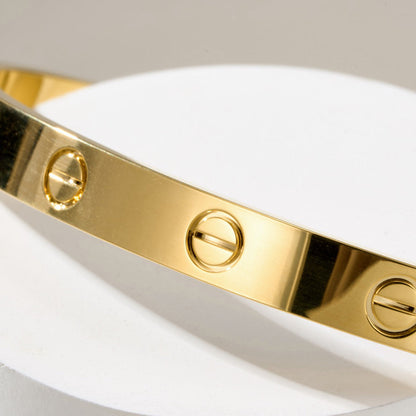 [Stellar Jewelry]LOVE BRACELET 6.1MM OPEN CUFF