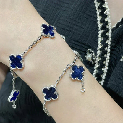 [Stellar Jewelry]CLOVER 5 MOTIF PIETERSITE BRACELET COLLECTION