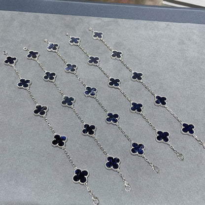[Stellar Jewelry]CLOVER 5 MOTIF PIETERSITE BRACELET COLLECTION