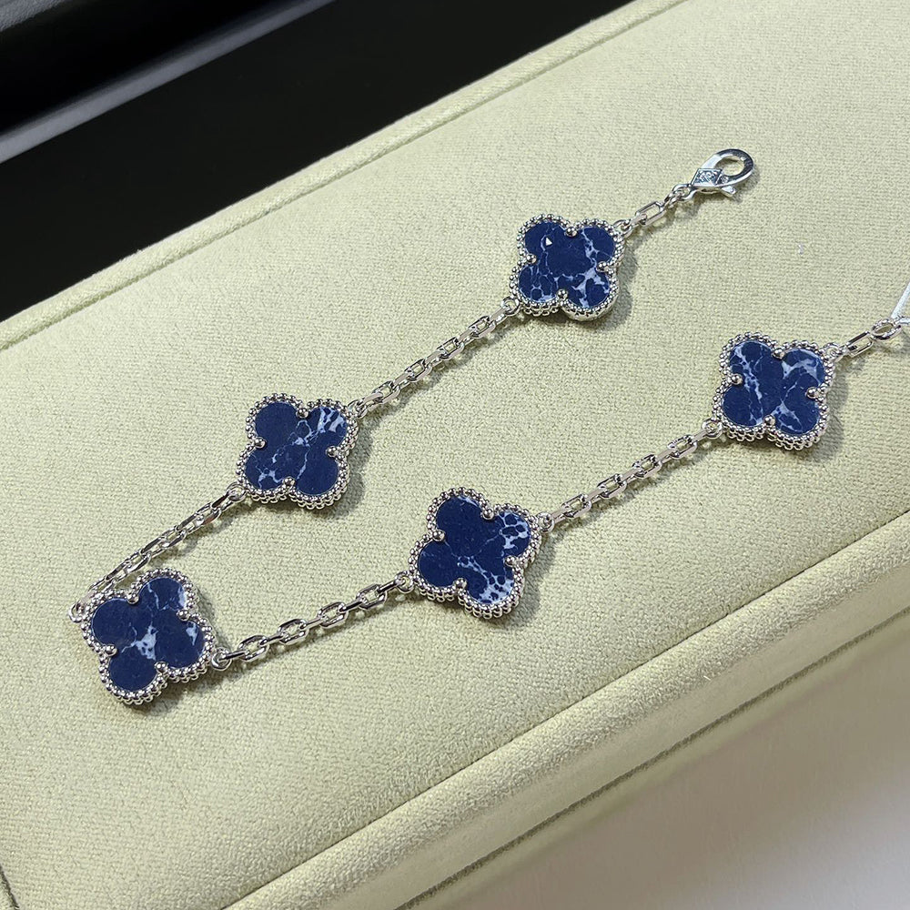 [Stellar Jewelry]CLOVER 5 MOTIF PIETERSITE BRACELET COLLECTION