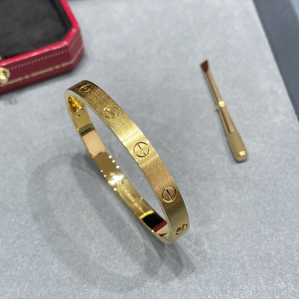 [Stellar Jewelry]LOVE BRACELET 6.1MM BRUSHED