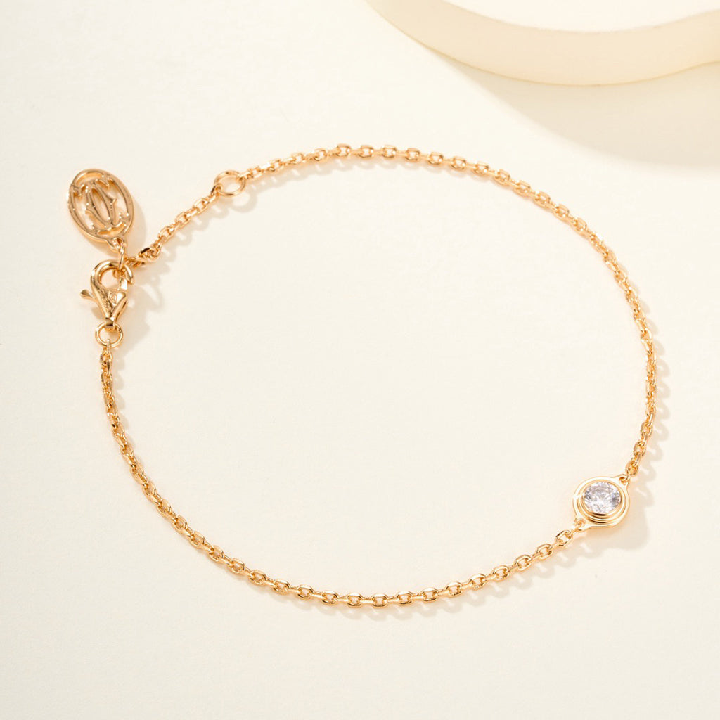 [Stellar Jewelry]DAMOUR BRACELET 1 DIAMOND