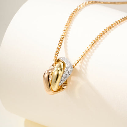[Stellar Jewelry]TRINITY CUSHION NECKLACE COLLECTION