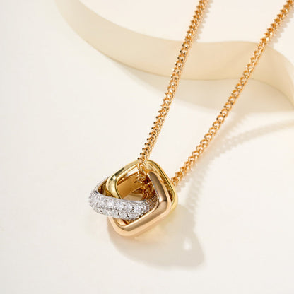 [Stellar Jewelry]TRINITY CUSHION NECKLACE COLLECTION