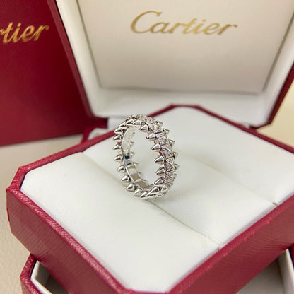 [Stellar Jewelry]CLASH 6.4MM SMALL FULL DIAMOND RING