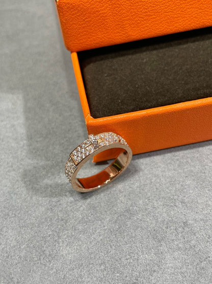 [Stellar Jewelry]KELLY PINK GOLD DIAMOND RING