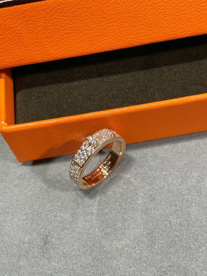[Stellar Jewelry]KELLY PINK GOLD DIAMOND RING
