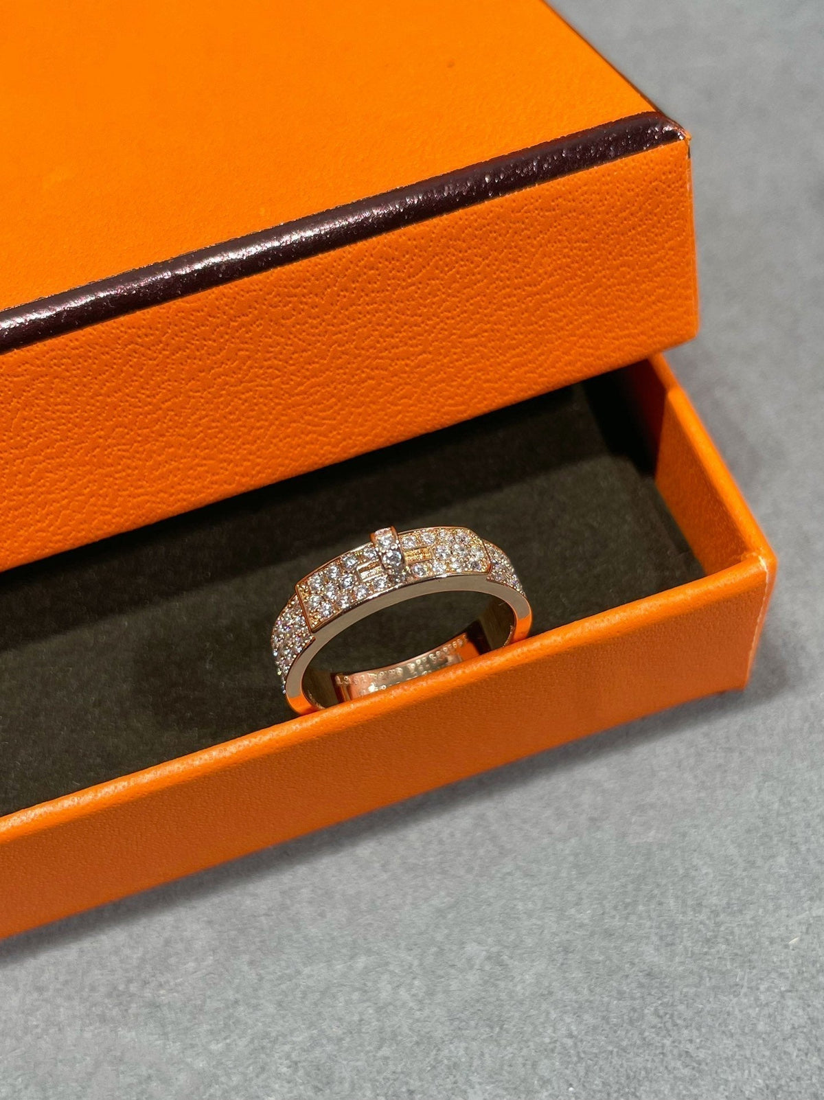 [Stellar Jewelry]KELLY PINK GOLD DIAMOND RING