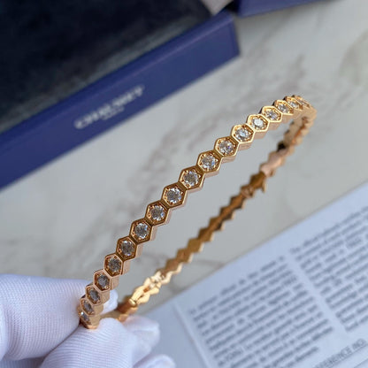 [Stellar Jewelry]BEE LOVE GOLD BRACELET FULL DIAMOND