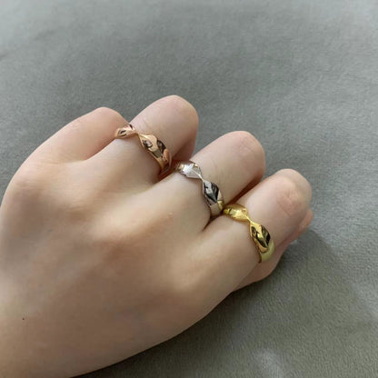 [Stellar jewels]TIFFAN SETTING RING